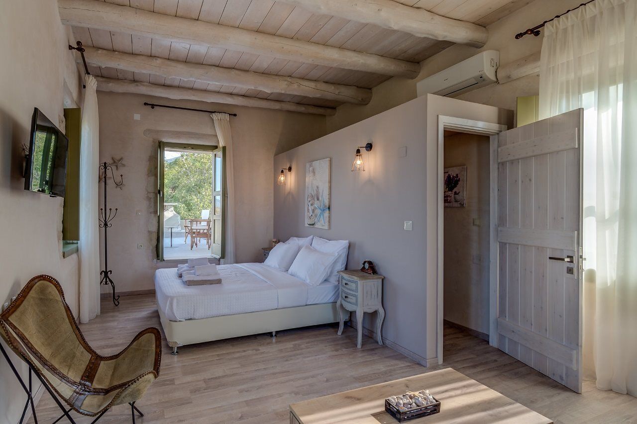 Traditional Stonebuilt Villa Leonanto, Only 5 Km From A Sandy Beach Kástellos Exteriér fotografie