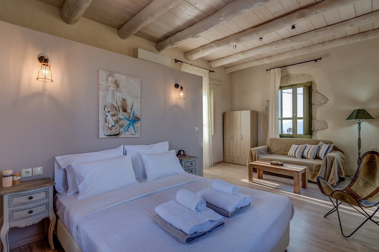Traditional Stonebuilt Villa Leonanto, Only 5 Km From A Sandy Beach Kástellos Exteriér fotografie