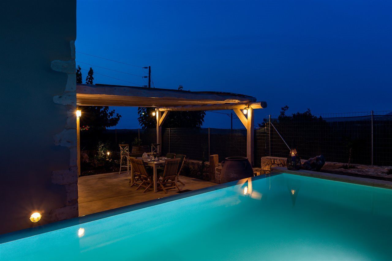 Traditional Stonebuilt Villa Leonanto, Only 5 Km From A Sandy Beach Kástellos Exteriér fotografie